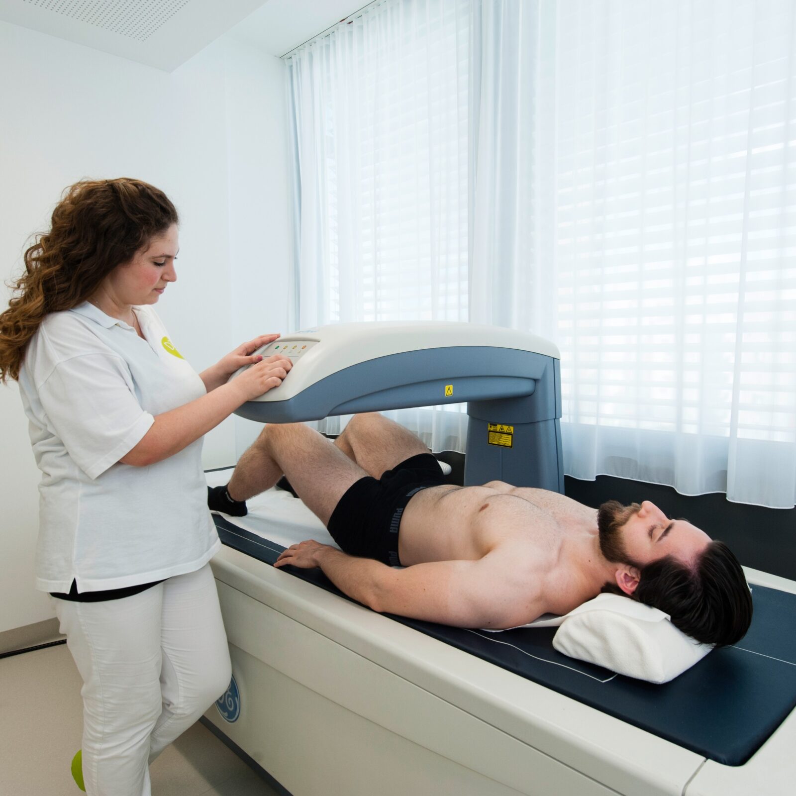 Examination: Bone density measurement